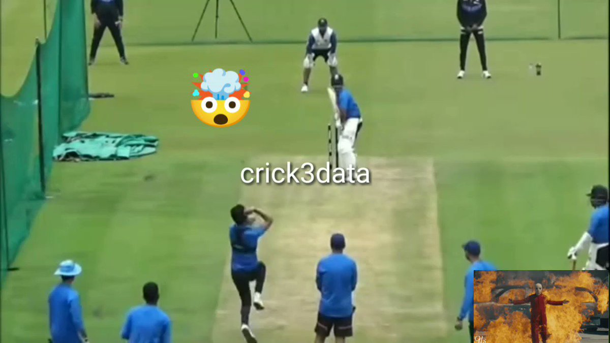 RT @crick3data: Deepak Chahar was on fire in the nets. 

#SAVIND #crickettwitter #nortje #INDvSA 

@CricCrazyNIKS https://t.co/RyI10KzJdg