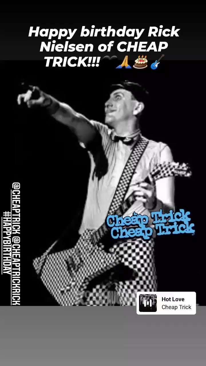 Happy birthday Rick Nielsen!     