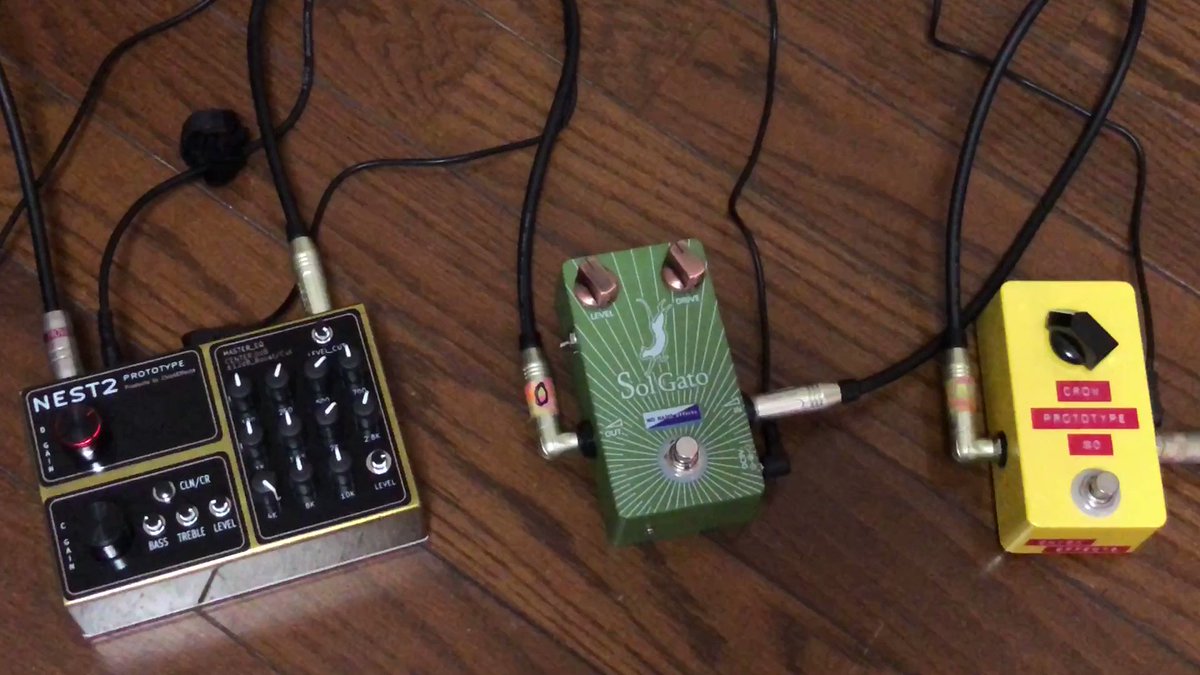 ギター CROW fixedwah ChickEffects CROW -Fixed Wah-