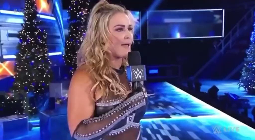 that should've been me natalya iconic promo on nikki bella wwe smackdown christmas carmella i did it you bitch https://t.co/3I9V0isVbB