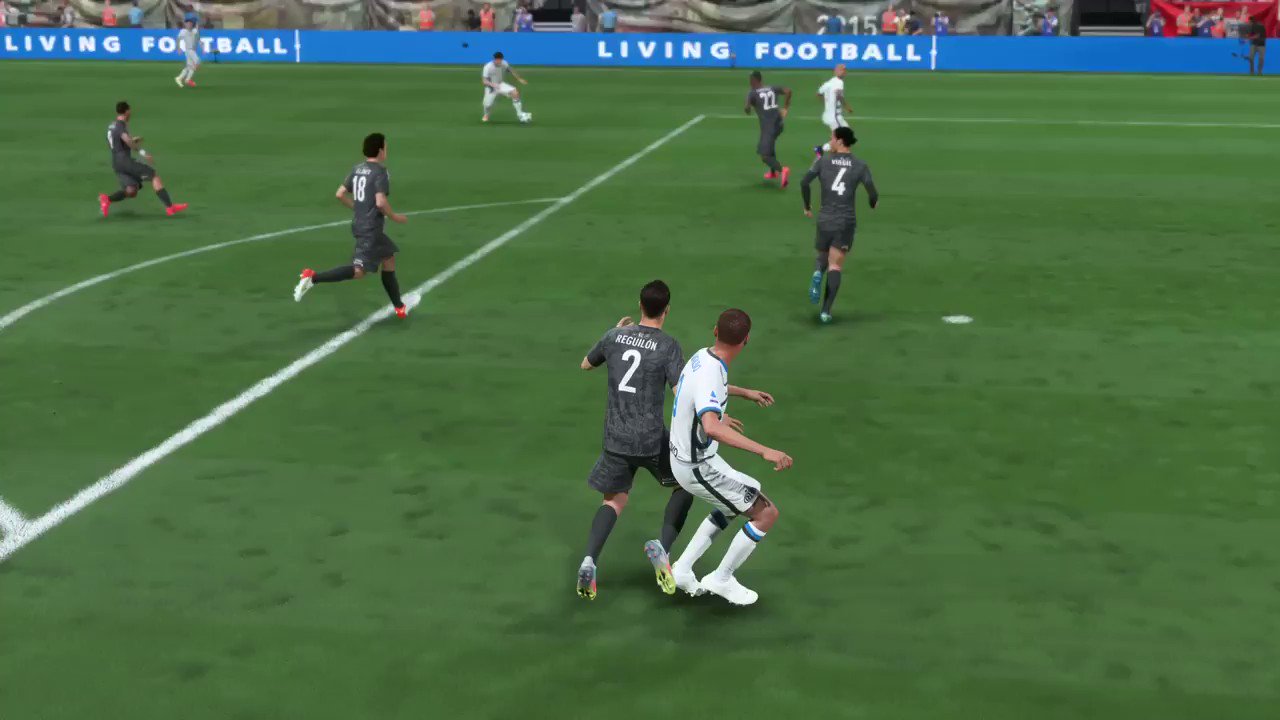 逆足3のｱﾝﾄﾜｰﾇ Fifa 自動でダブルタッチアシストするai T Co Vcpxv5mwf4 Twitter
