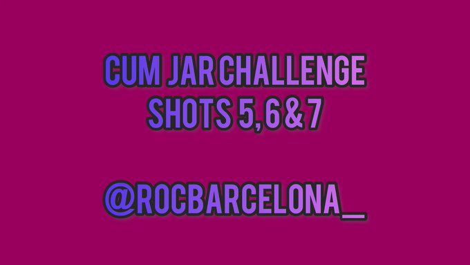 ? Cum jar challenge: 5, 6 & 7 shots!

See more content on:
?? https://t.co/gRdDoan1Mr
?? https://t.co/HCmYD8XpLQ