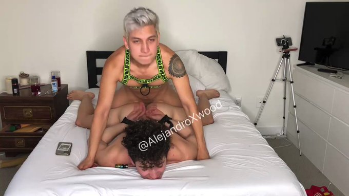 This sexy guy came back for more pounding? . Like and rt if you want me to fill you up ? ? @realxgiox