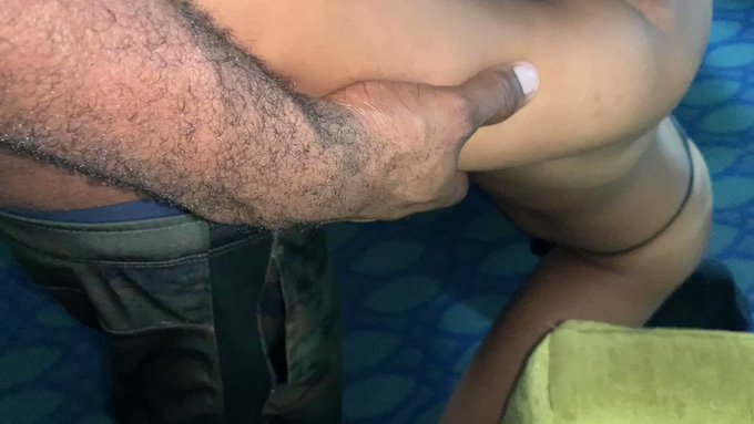 A thick, curved BBC hits my boy prostate differently!!! Watch this hunk of a chocolate man pin me against