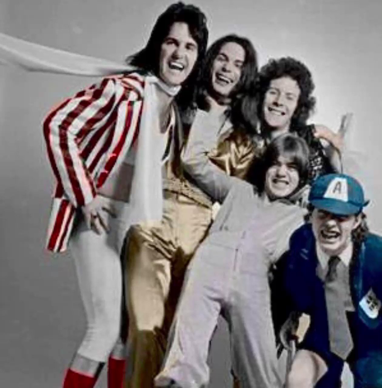 Группа AC/DC 1974