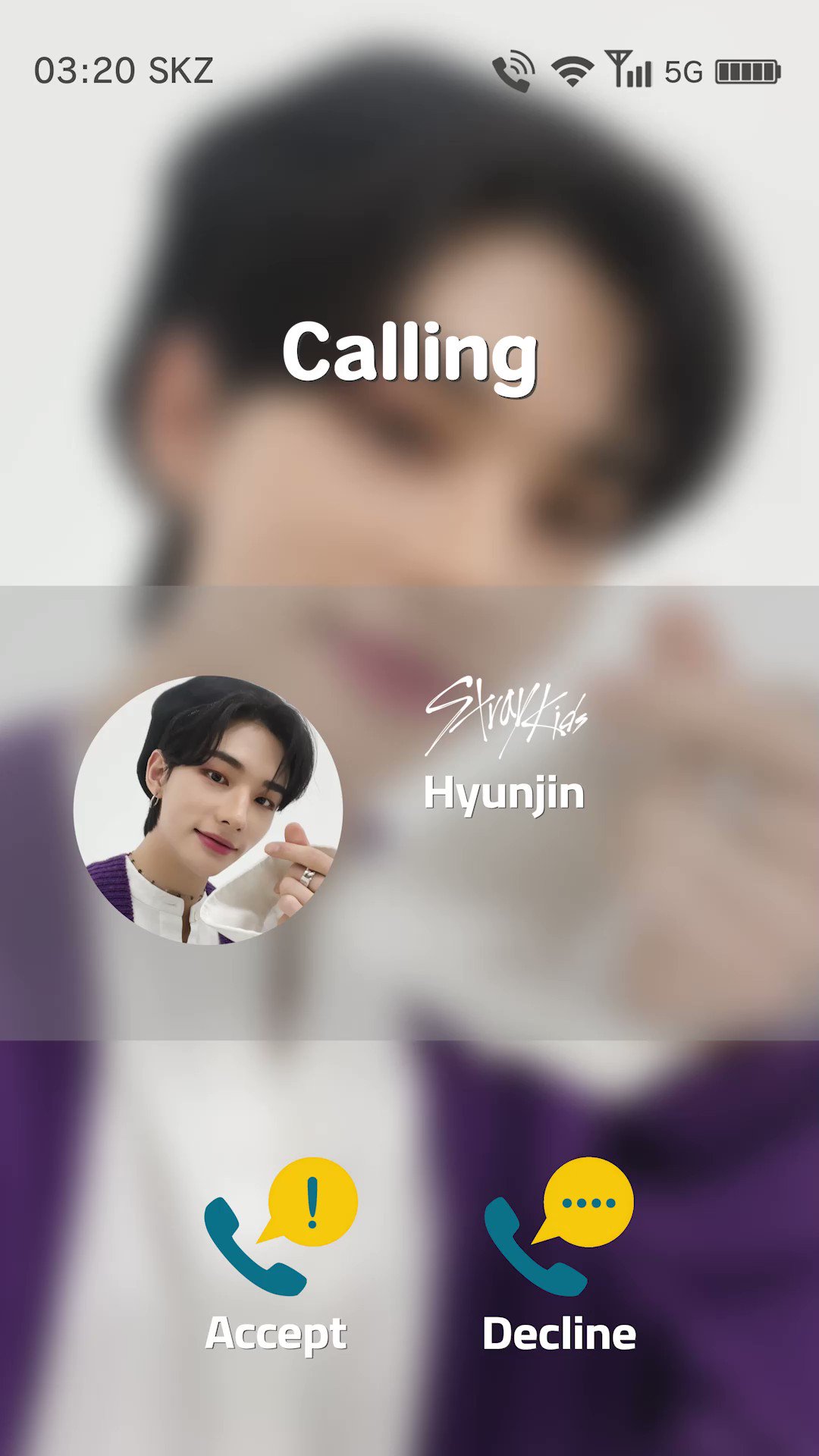 StrayKids ヒョンジン　현진　メッセージ入り StrayKids ヒョンジン 현진 メッセージ入り - メルカリ