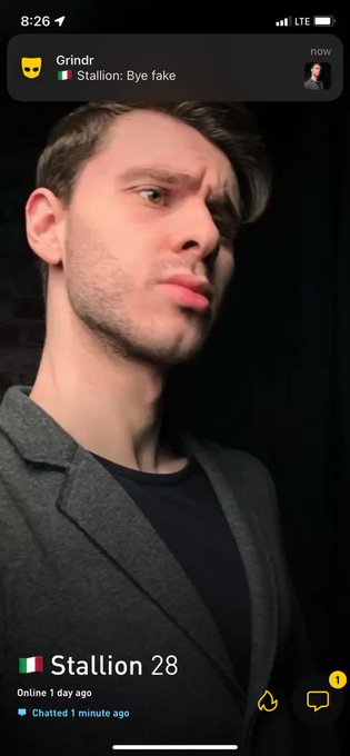 Oh Grindr https://t.co/xCj0SdsLER<a href="/tag/newprofilepic"class="tags"><span>#newprofilepic</span></a>