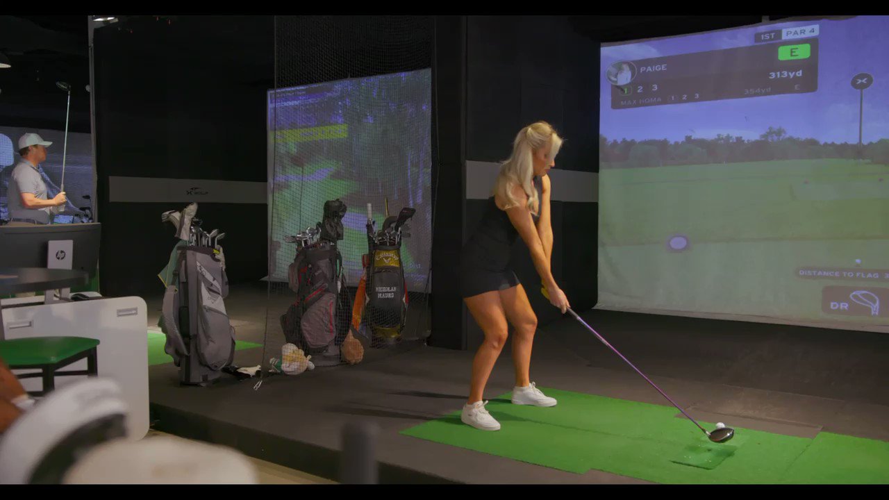 X \ max homa در X: «Flashback all the way to last year when @PaigeSpiranac  tried to sneak a mulligan in on me @xgolfamerica but no dice!  t.coSIIitlzv3P»