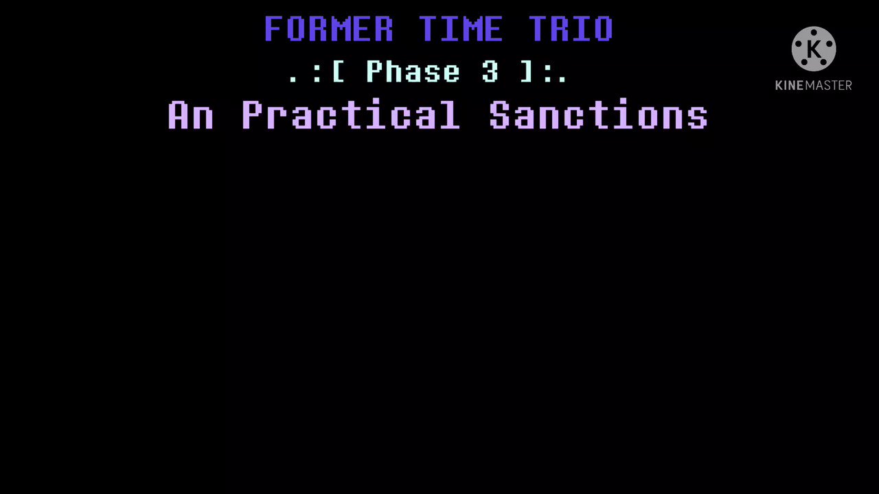 Redrum320 on X: * An Practical Sanctions. Former Time Trio - (Phase 3) (Update Battle Sprite) / X