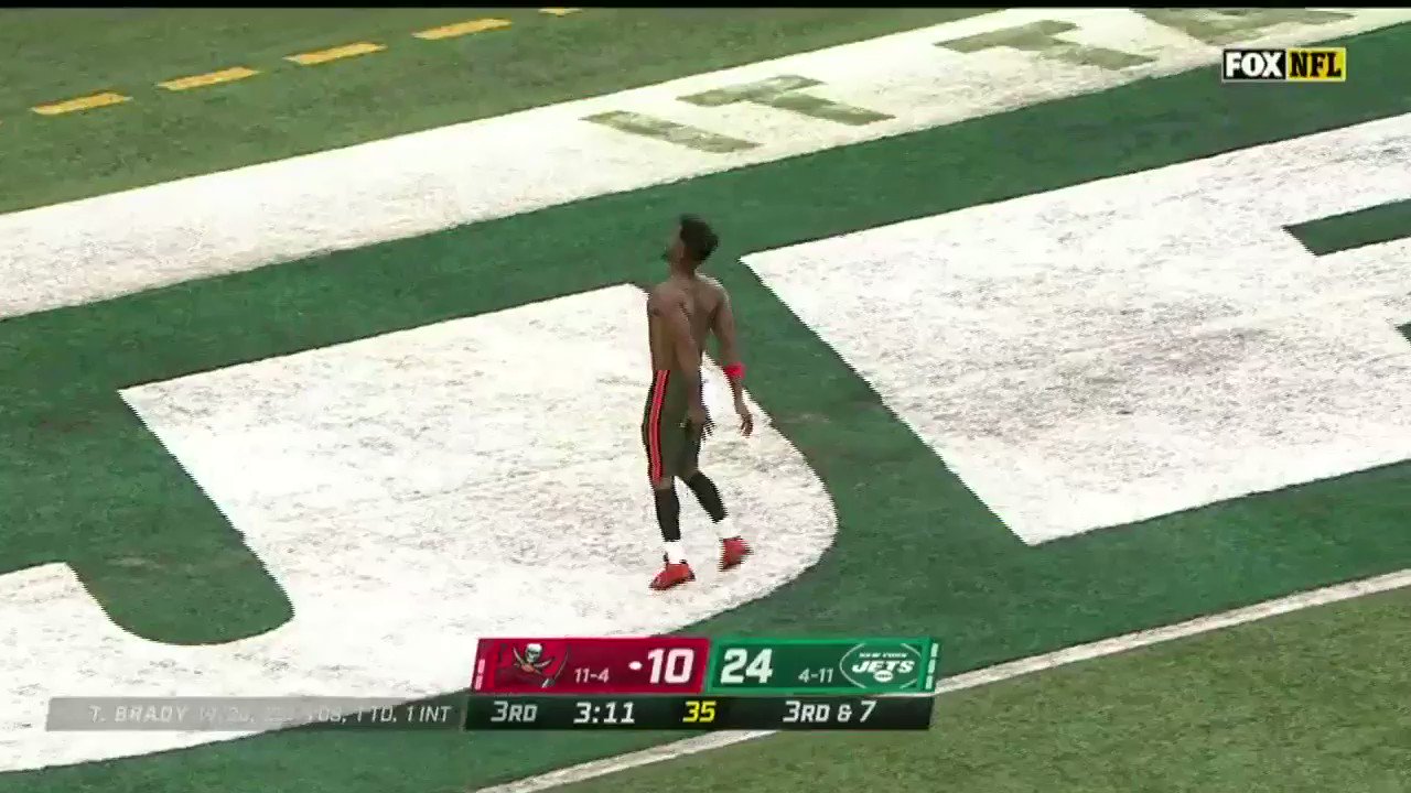 FOX Sports NFL on Twitter "Another angle of AB running off of the