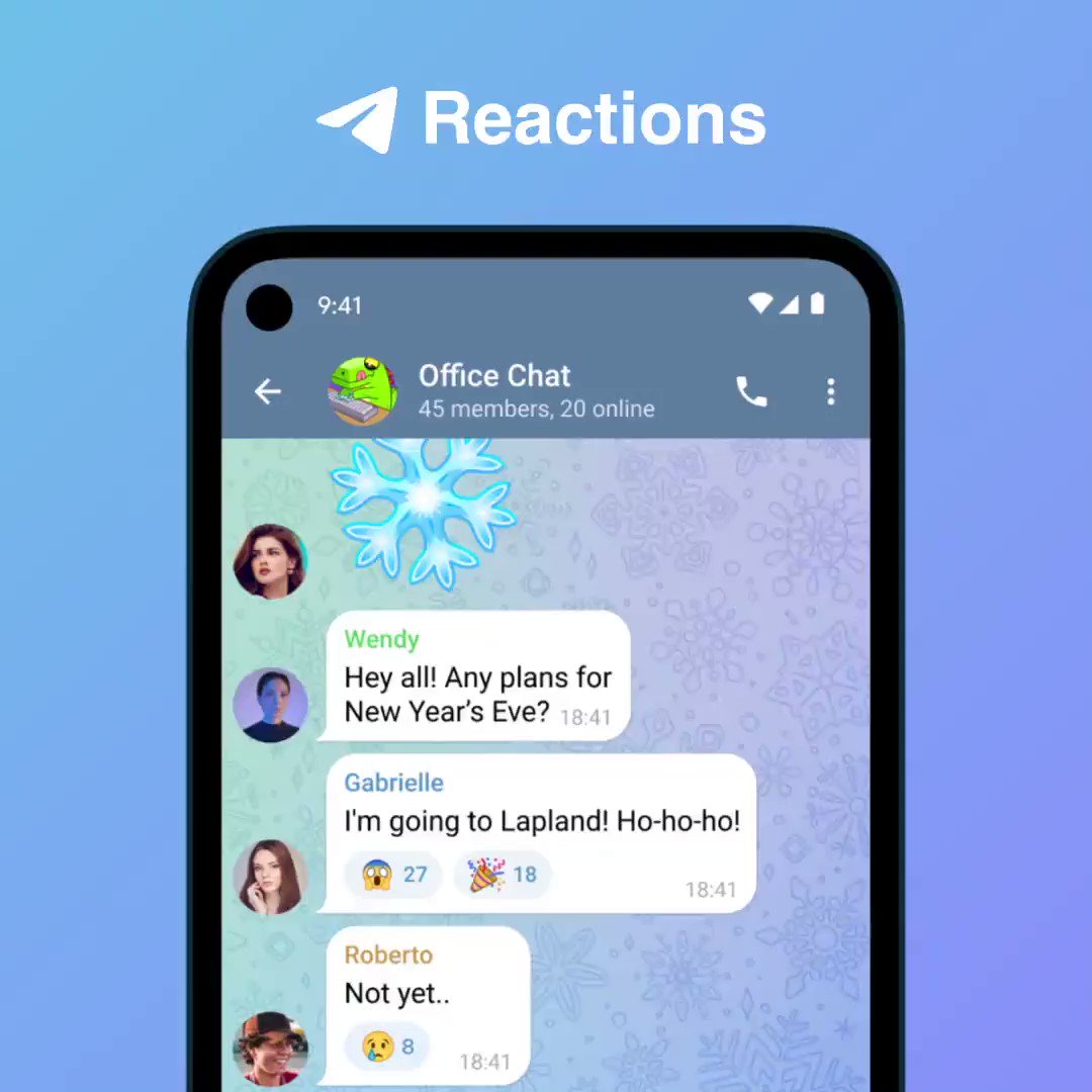 Telegram Messenger on Twitter: "You can double-tap any message for a