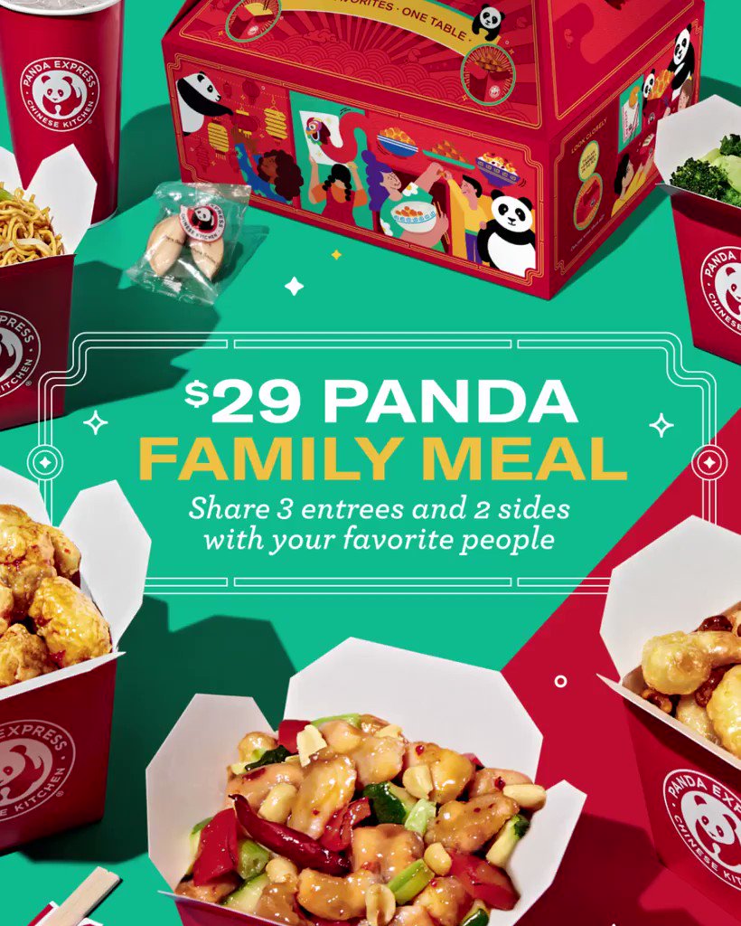 Panda on sale family meal