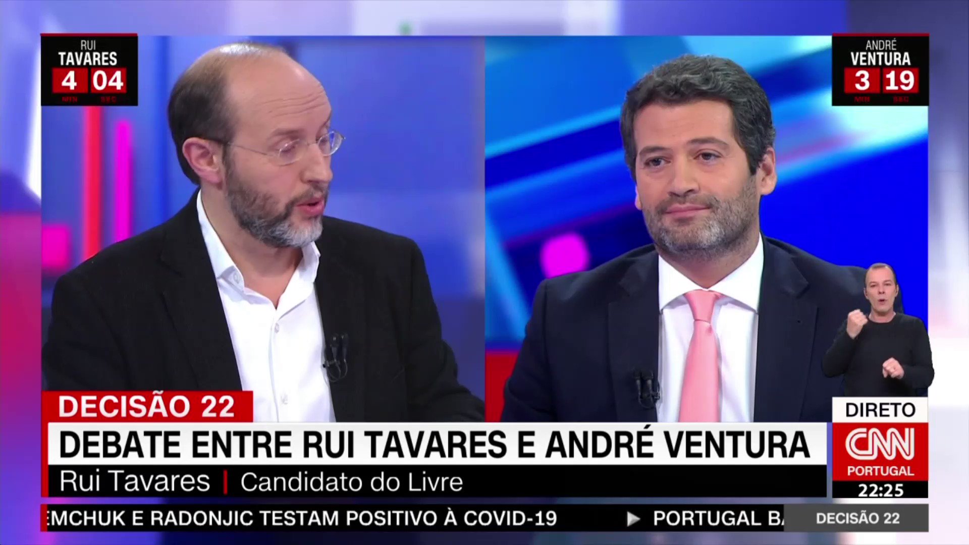 André Ventura ataca Ana Gomes: “Se por acaso ficasse à minha frente [nas  presidenciais] demitia-me de líder do Chega” - Expresso