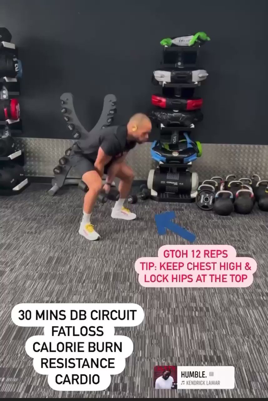 Superdad Damo on X: 30 Min Circuit Quick + Effective ⏰ Cardiovascular 🫁  Calorie Burner 🔥 Circuit Detail 1: Snatch 12 reps 2: Upright row > Lat  raise 8 reps 3: Lunge >