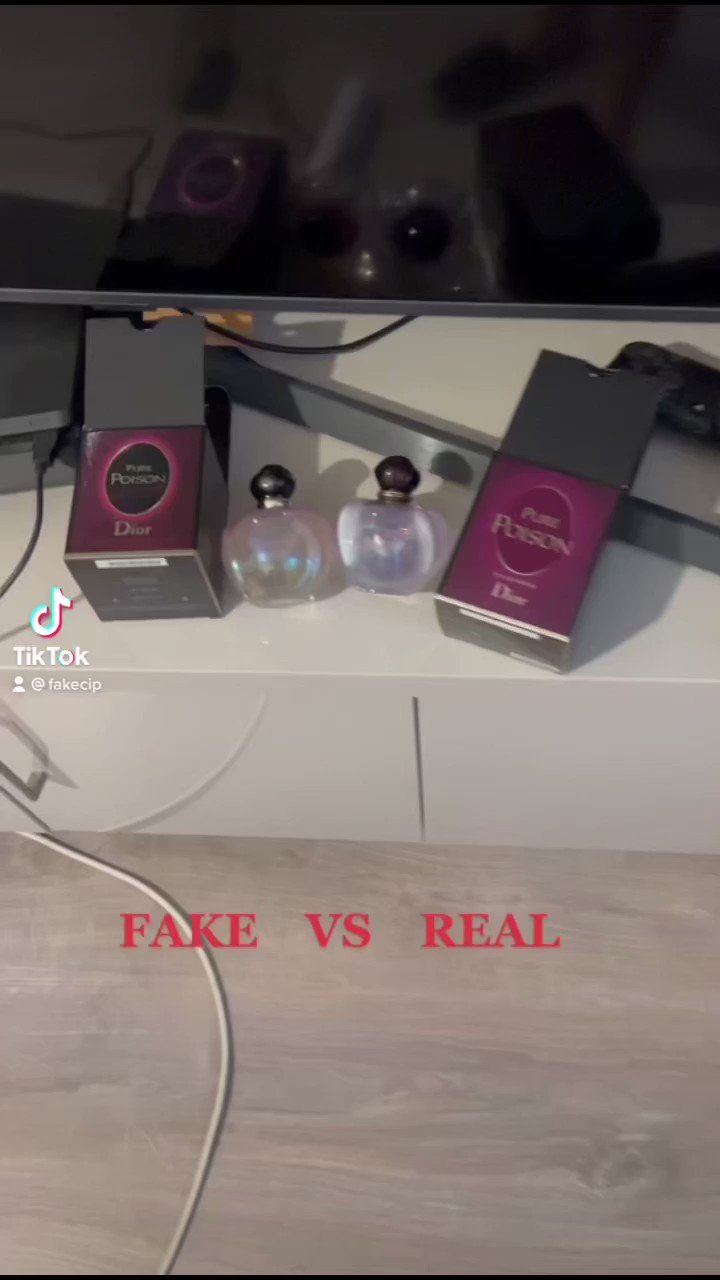 fakecip on X: Next On  / FakeCip - Fake vs Real Dior Pure Poison  Perfume  / X