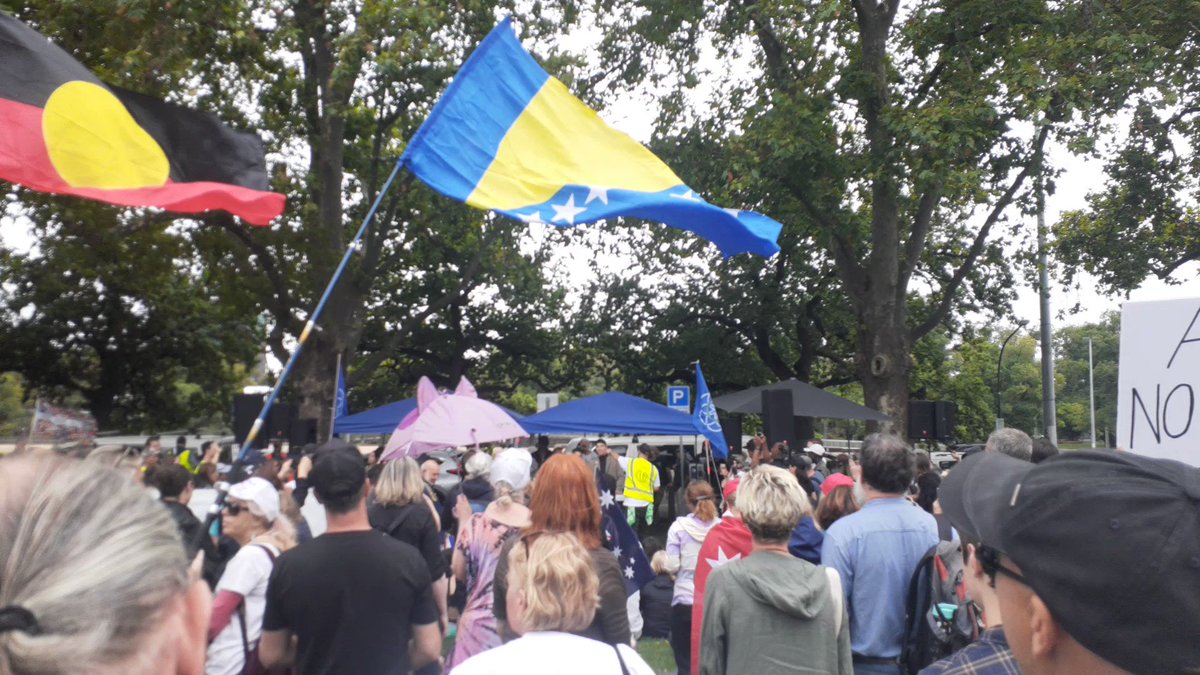 Australia: Thousands rally against vaccination of children PX1RztDtjEop4WPU