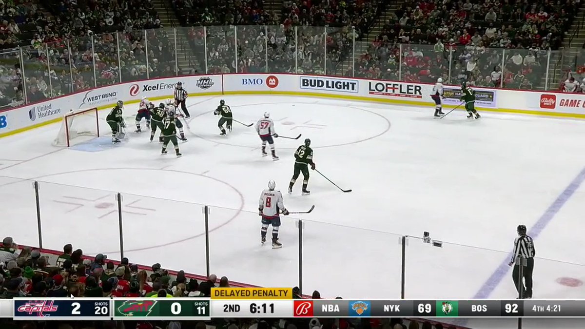 Hockey Wilderness on Twitter "On a delayed penalty, the Caps score on their own goal lmao.…