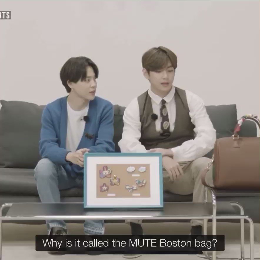 BTS | ARTIST-MADE COLLECTION BY BTS | V - MUTE BOSTON BAG