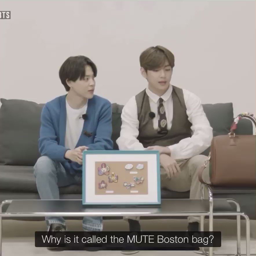 Taehyung Mute Boston Bag