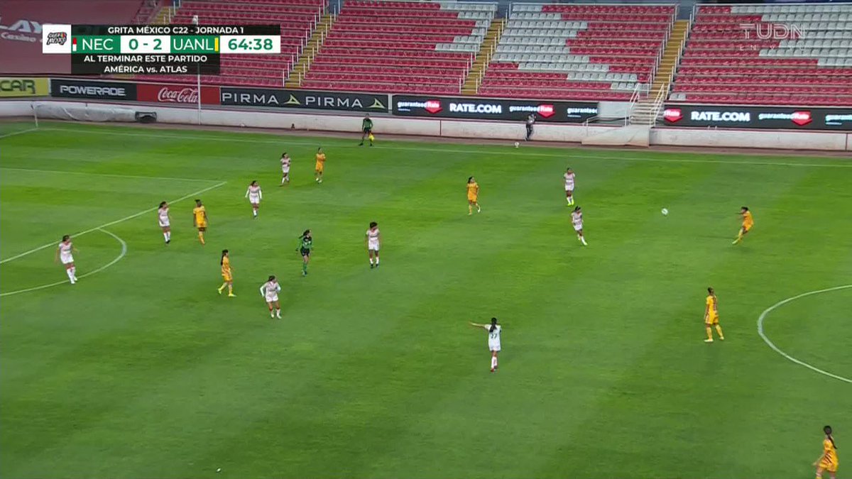 Club Necaxa 0 - 3 Tigres Femenil