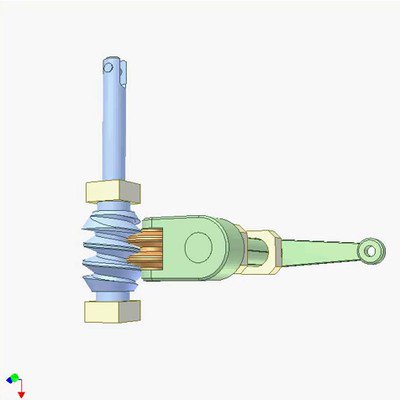 Globoid Worm and Roller Drive