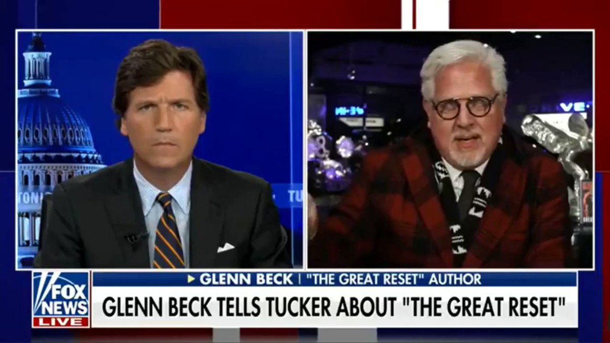 RT @backtolife_2019: Glenn Beck tells Tucker about 
