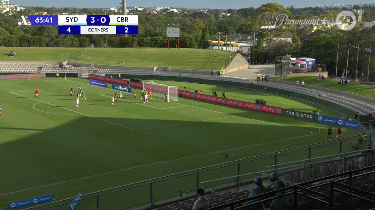 María Rojas has done it again! 💥

The striker tucks it away to grab herself a classy hat-trick. 

@SydneyFC go 4⃣-0⃣ up.

Follow Live:  #WeAreALeagues @LibFinancial