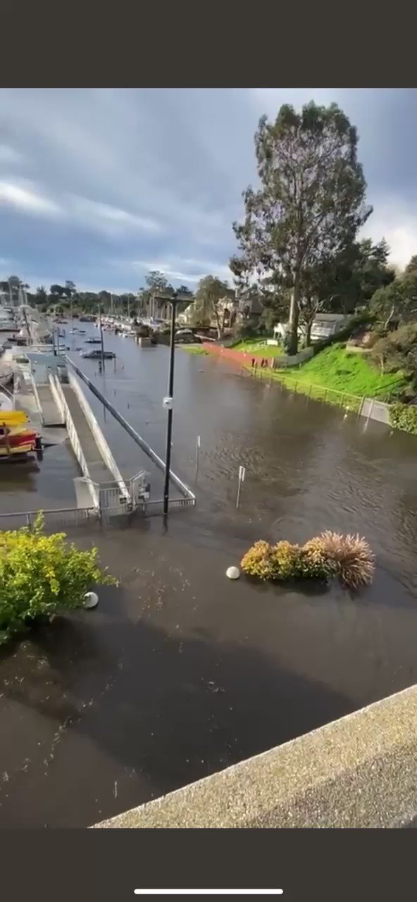 Insider Paper on Twitter "WATCH Santa Cruz Harbor filled with flood