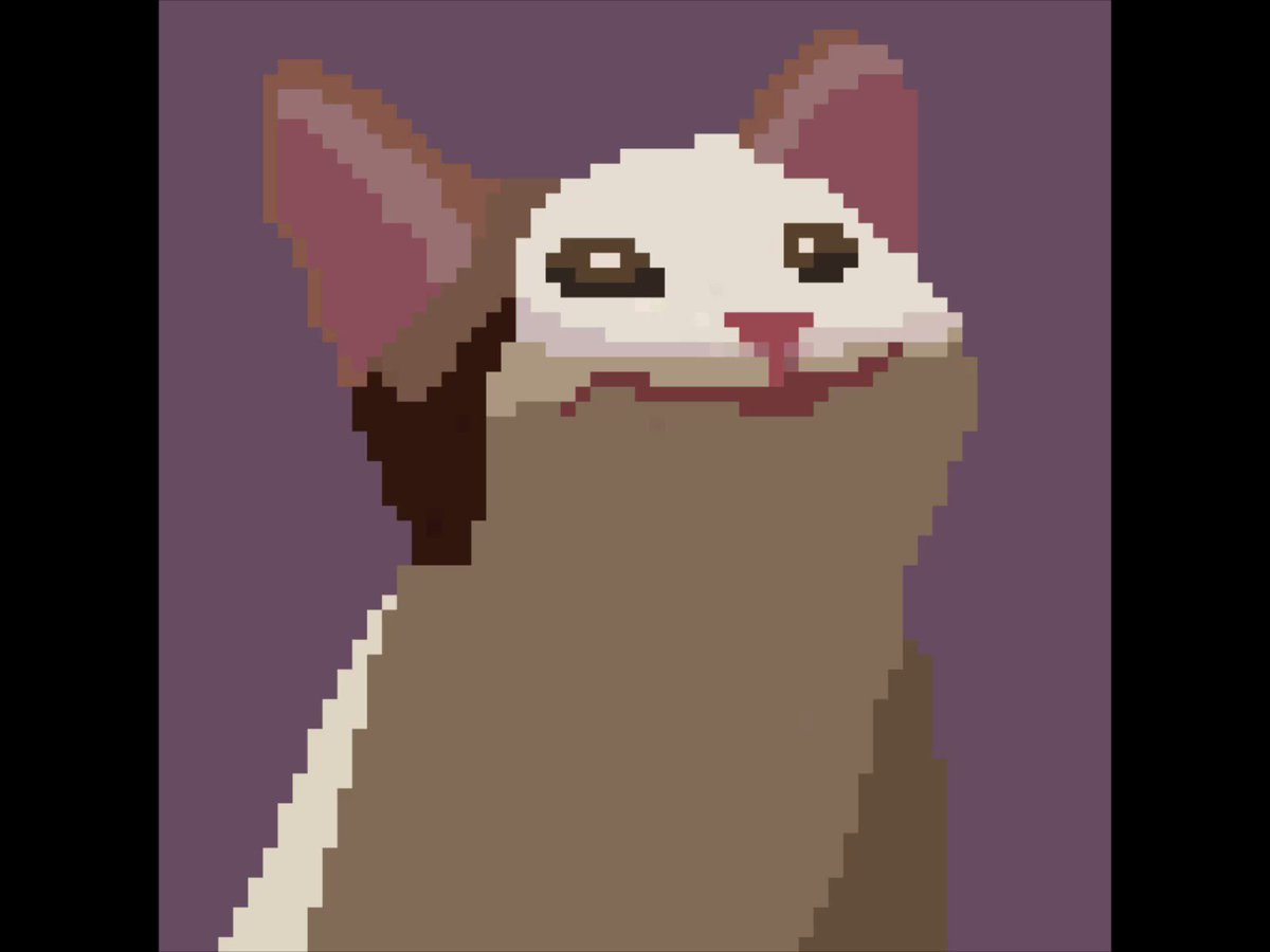 Pixelatte ☕🖌 on X: Pop Cat.. *pop* *pop* *pop* *pop* 🔊🔊 #popcat # pixelart #pixel_dailies #meme #cat  / X