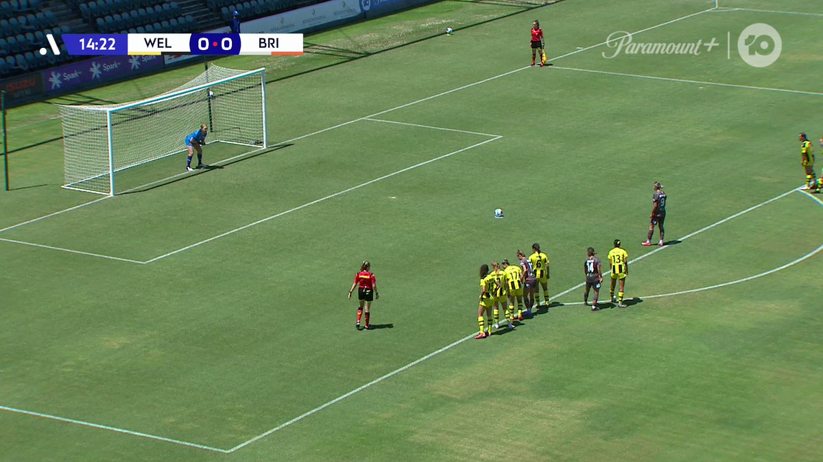 Lily Alfeld makes a magical double save to deny Brisbane from taking an early lead.

What an effort from the @WgtnPhoenixFC captain! 

#WELvBRI on @ParamountPlusAU 

 

#WeAreALeagues