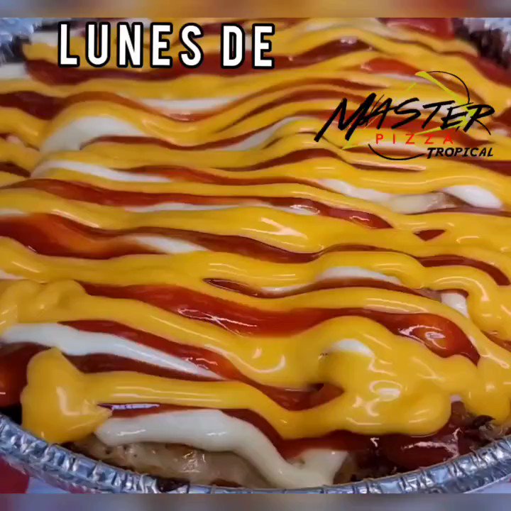 LUNES DE YAROA 🔥🔴 2 x $18.99 👌Limited Edition Pollo// Res // Pierna 🌴MASTER PIZZA TROPICAL🌴 (978