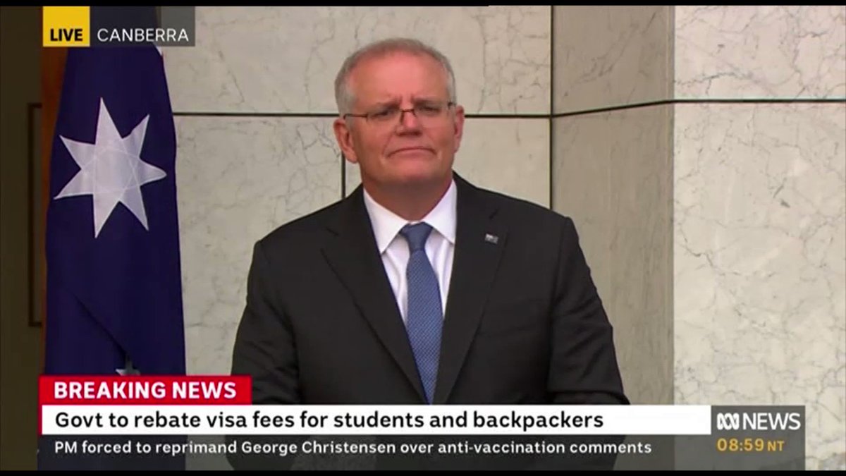 Jenny told me to never chew gum & walk, or did she tell me to chew gum & walk. I can never quite remember. #CallTheElectionDickhead #MorrisonFail #SackMorrison #SackScomo #Auspol #ScottyThePathologicalLiar #ScottyDoesNothing https://t.co/H5UvYCdVZy