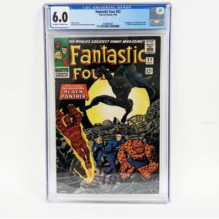 Check out Marvel’s Fantastic Four #52, July 1966. This comic book contains the first appearance of the Black Panther character, the first mainstream African American comic book superhero. The role was played famously by Anderson native Chadwick Boseman in Marvel’s film series. https://t.co/2dWdu88uvA