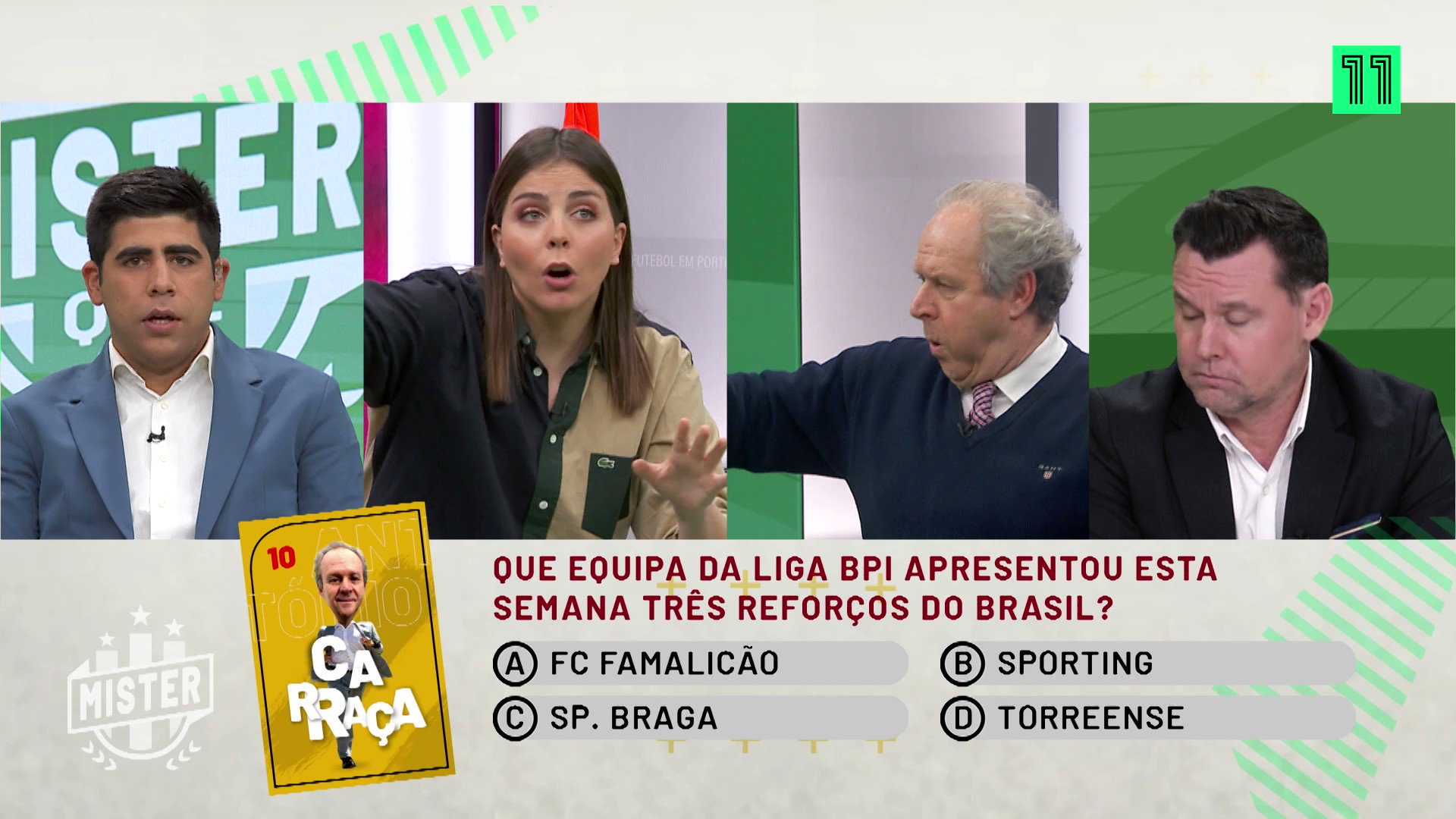 Canal 11 on Twitter "O 𝐒𝐮𝐩𝐞𝐫 𝐌𝐢𝐬𝐭𝐞𝐫 𝐐𝐮𝐢𝐳 mais 𝐒𝐔𝐑𝐑𝐄𝐀𝐋 de sempre