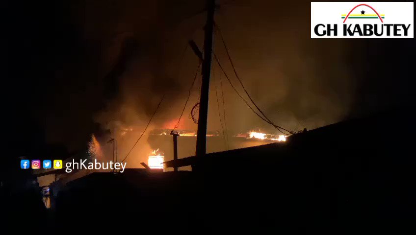 RT @nobradaygh: BREAKING: Fire Outbreak At Aburi

Amartey Shatta wale Ghana Nigeria Cape coast Bogoso https://t.co/LVr7JO51ZL