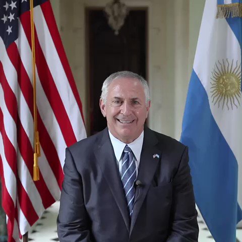 @USAmbassadorARG's video Tweet