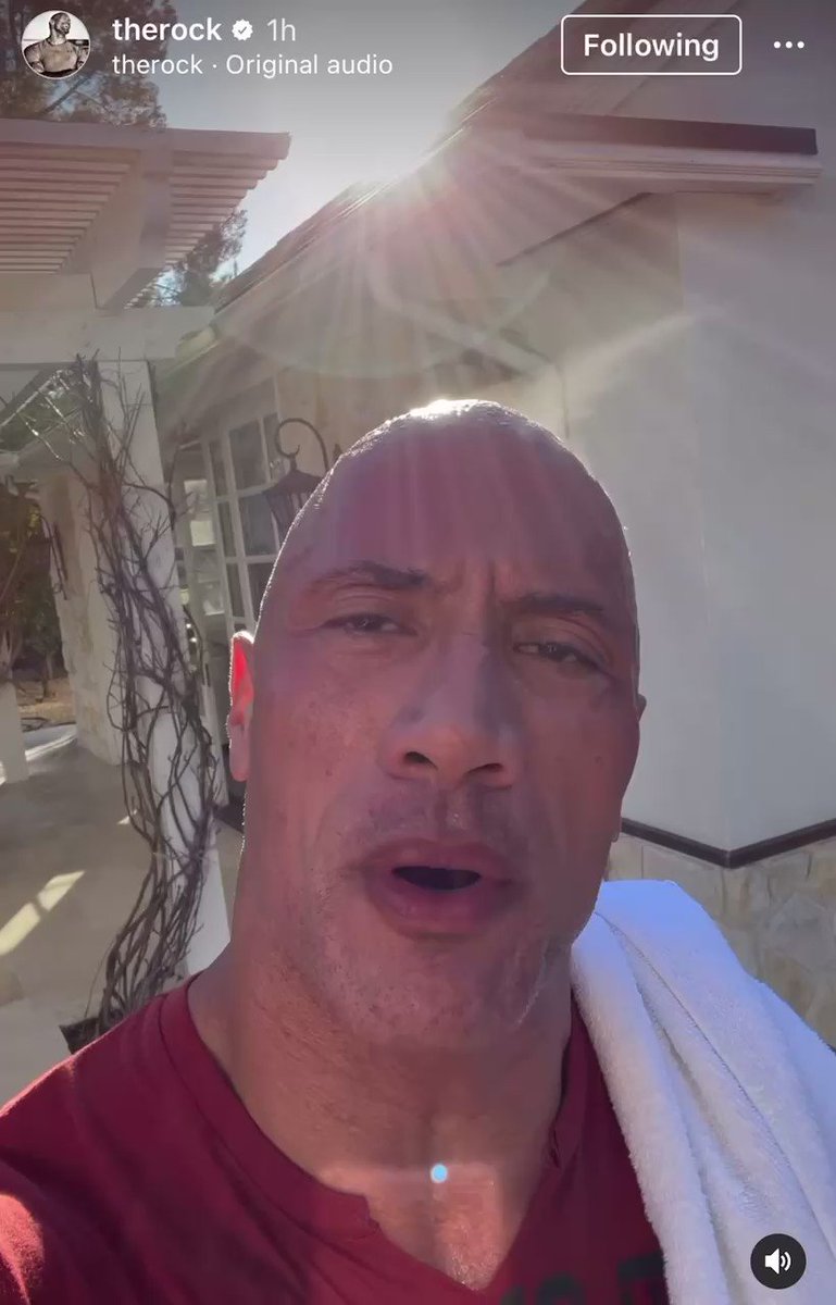 RT @sohosultry: Global warming is REAL. The Rock frying like a sunny side up egg im crying https://t.co/k2x7Mhyf0S