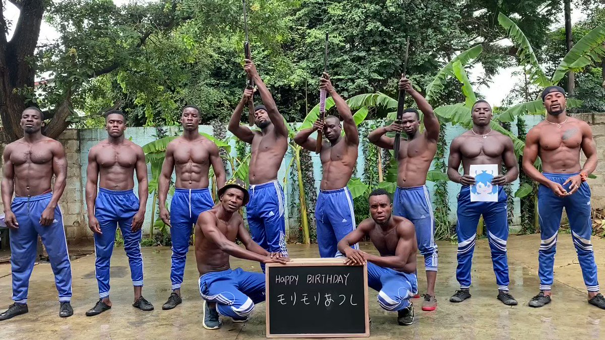 マッチョ軍団による、お誕生日おめでとうメッセージ！