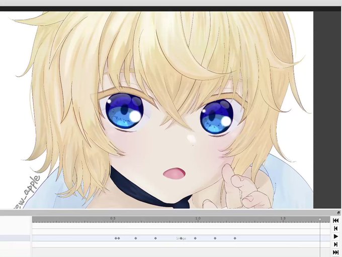 まばたきのtwitterイラスト検索結果