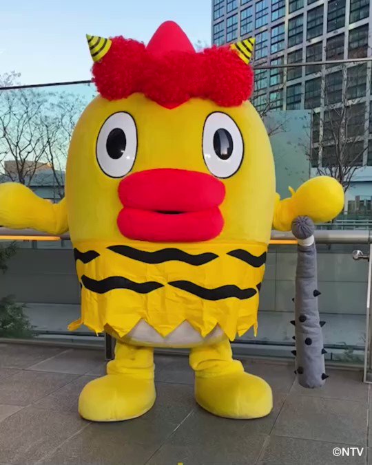 鬼はーそと👹 ボクはーうち🌸 #そらジロー #くもジロー #ぽつリン #に