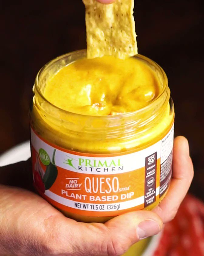 Primal Kitchen on X: NEW #PrimalKitchen Queso Style Plant-Based Dip is a  delicious, no-dairy dream made with creamy pumpkin seed butter. Sugar-free  & vegan, our creamy queso features a hint of jalapeños