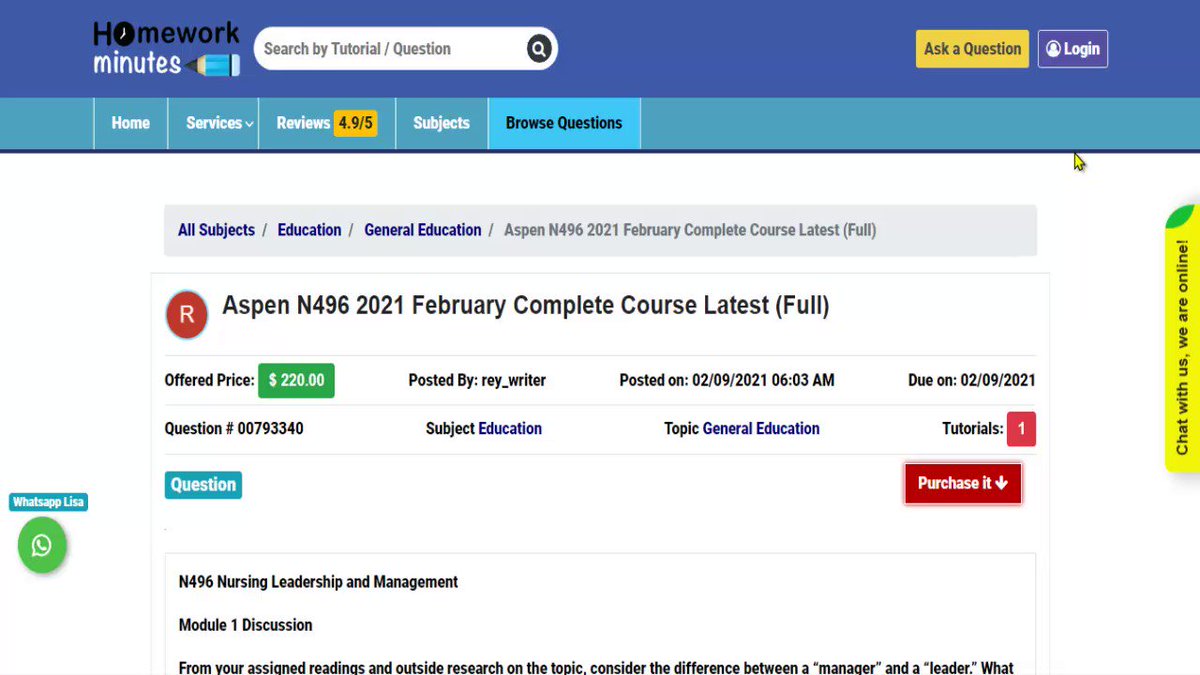 Aspen N496 2021 February Complete Course Latest (Full).
https://t.co/m015KWMv3d https://t.co/EOMCfeGos3