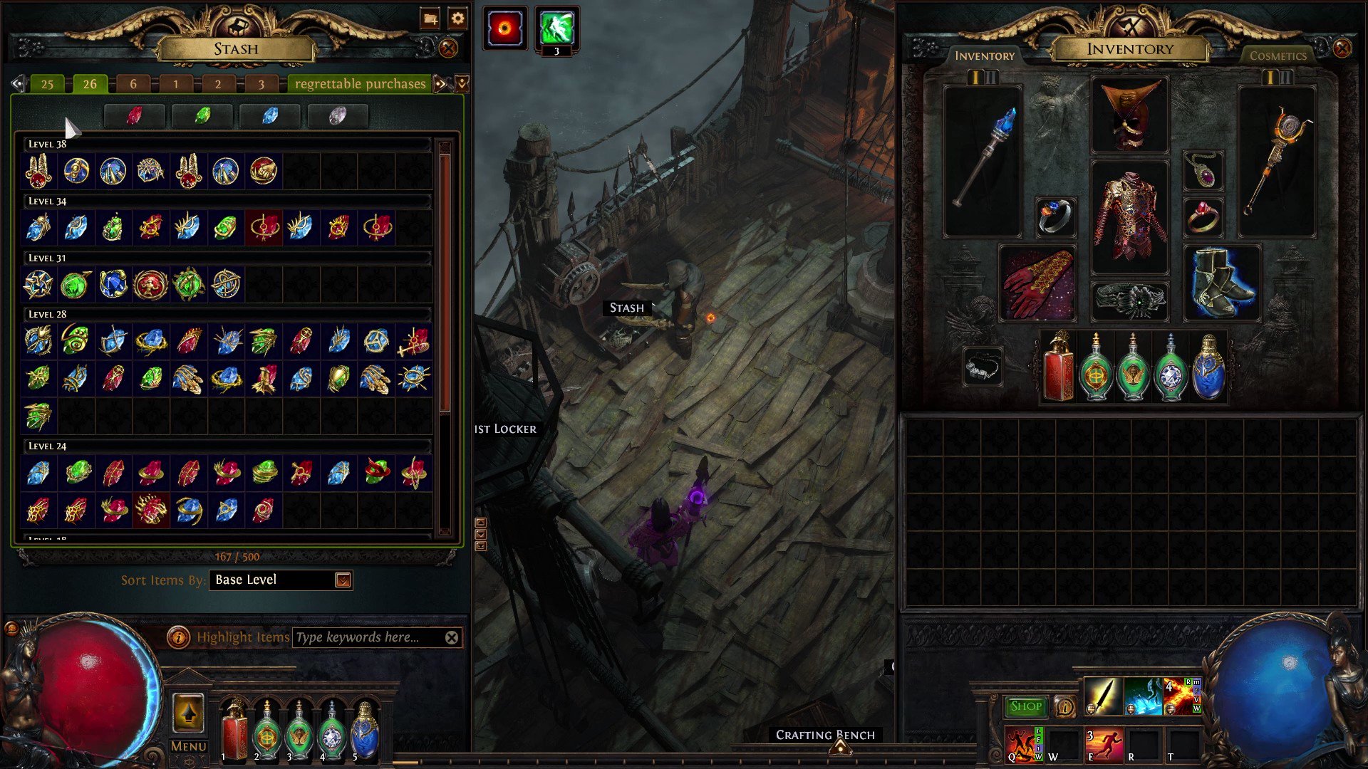 Path of Exile on Twitter "The new Gem and Flask Stash Tabs are now