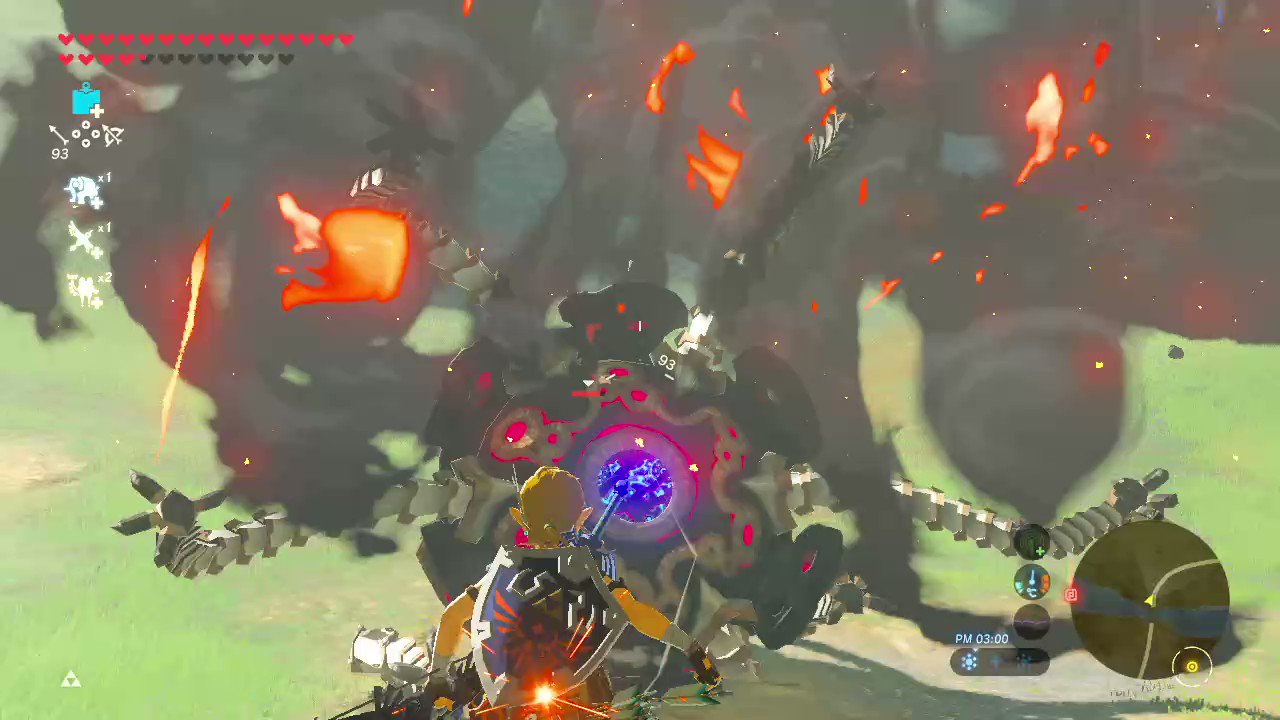 Cross 転んだガーディアン 弓スロー ゼルダの伝説 Breathofthewild Nintendoswitch T Co 8bijs2qbkq Twitter