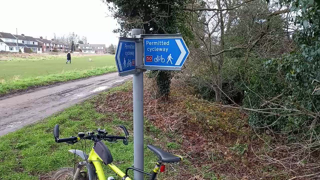route 77 cycle path