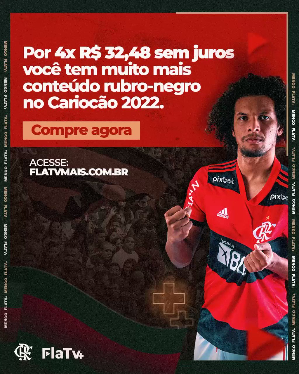 Flamengo on X: A FlaTV+ é a casa do Rubro-Negro no Cariocão 2022