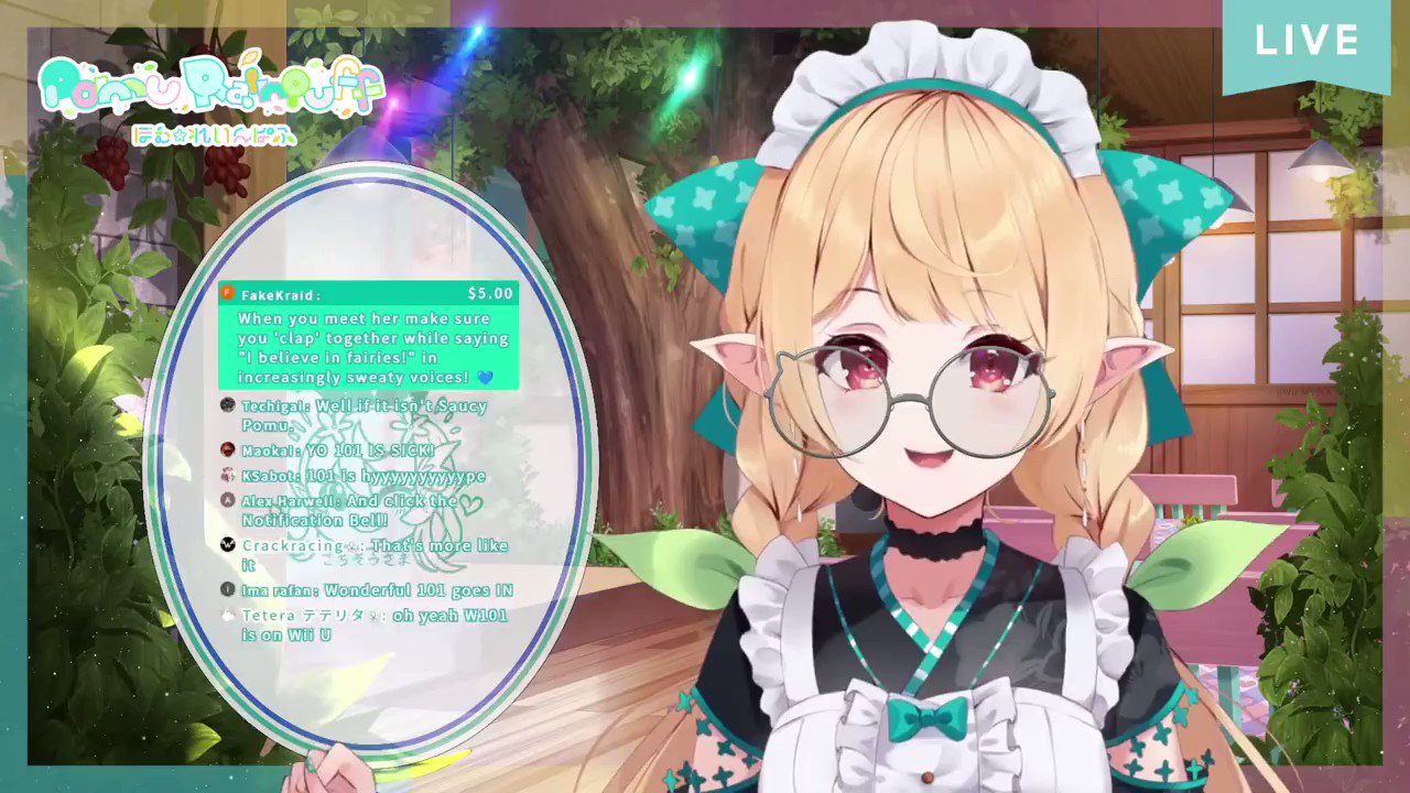 Pomu Rainpuff out of context on X: Dont make fun of Tinkerbell! + other  POMU FREE CHAT stream clips. #pomulive t.colNf5KCjccg  X