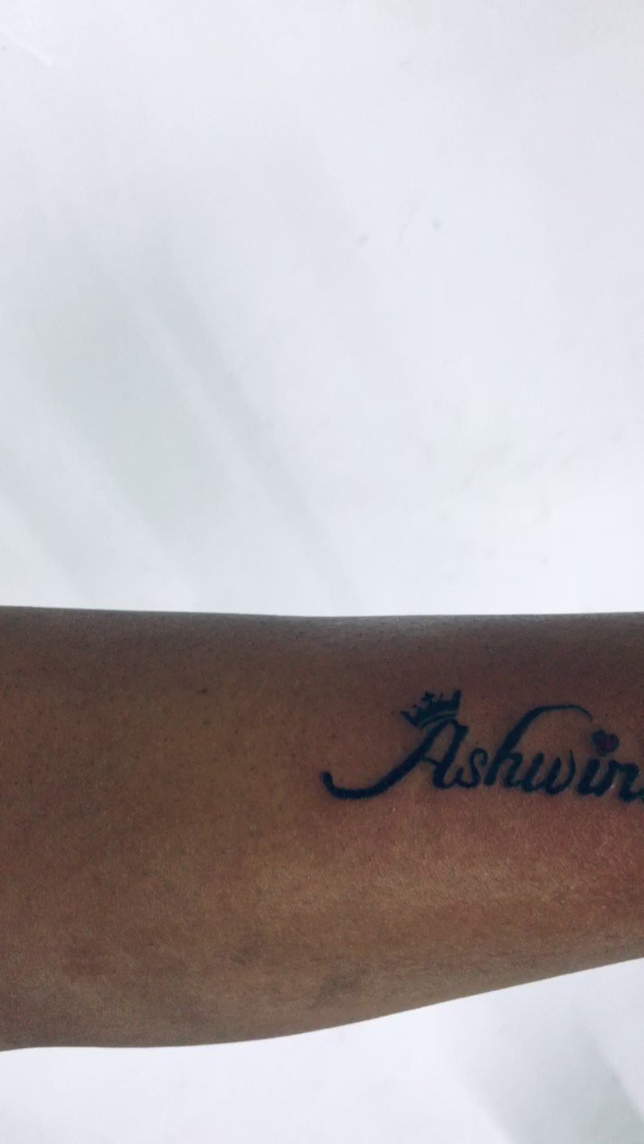 Ashwini name Tattoo Wings Wings Tattoo Studio Sirsi Facebook