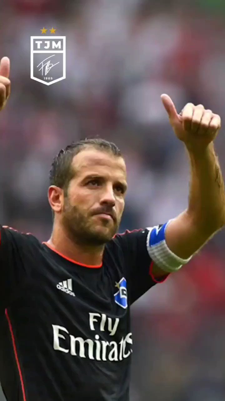  Happy Birthday to HSV legend, Rafael Van Der Vaart. Did you know he took up darts after his footballing career?  