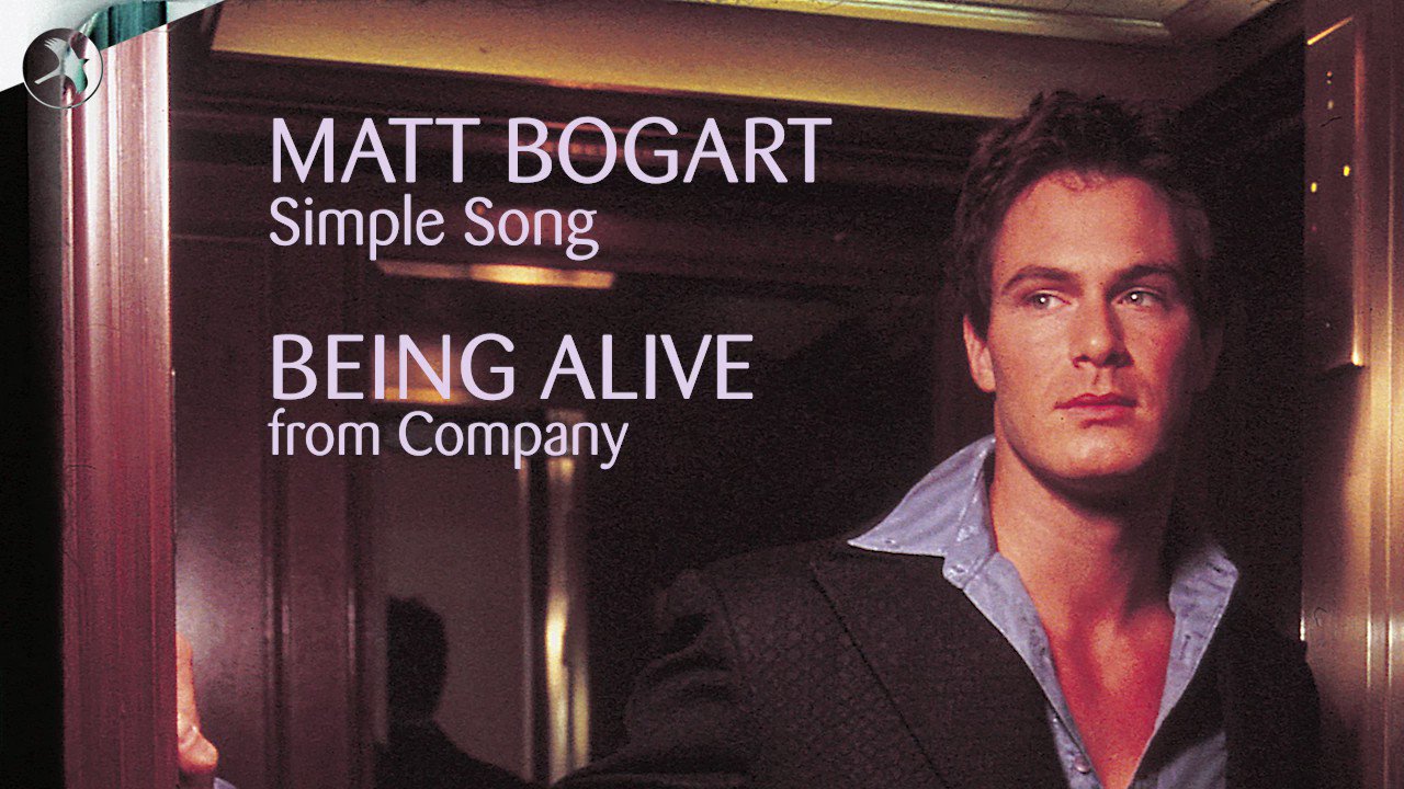 Happy Birthday and  sondheim

Here is BEING ALIVE from Company.... 